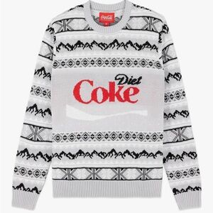 Coca Cola Gray Sweater